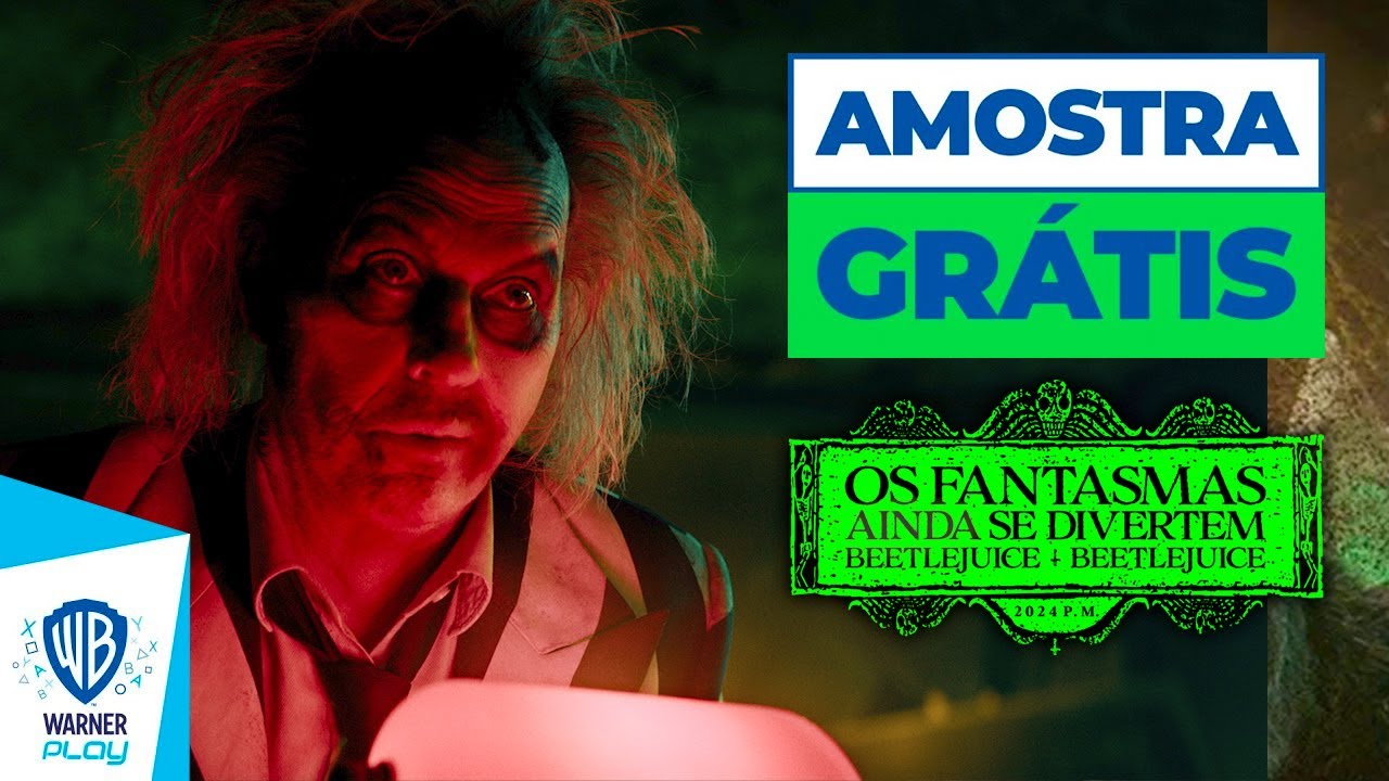 Os Fantasmas Ainda se Divertem: Beetlejuice Beetlejuice - Amostra Grátis de 10 minutos - Dublado