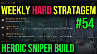 Space Marine 2: Weekly HARD Stratagem 54 Guide - Week of 9/9/26 - Wrapped Heroic Bolt Sniper Build