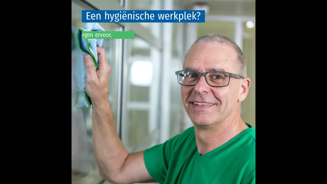 Een hygiënische werkplek, wij zorgen ervoor.