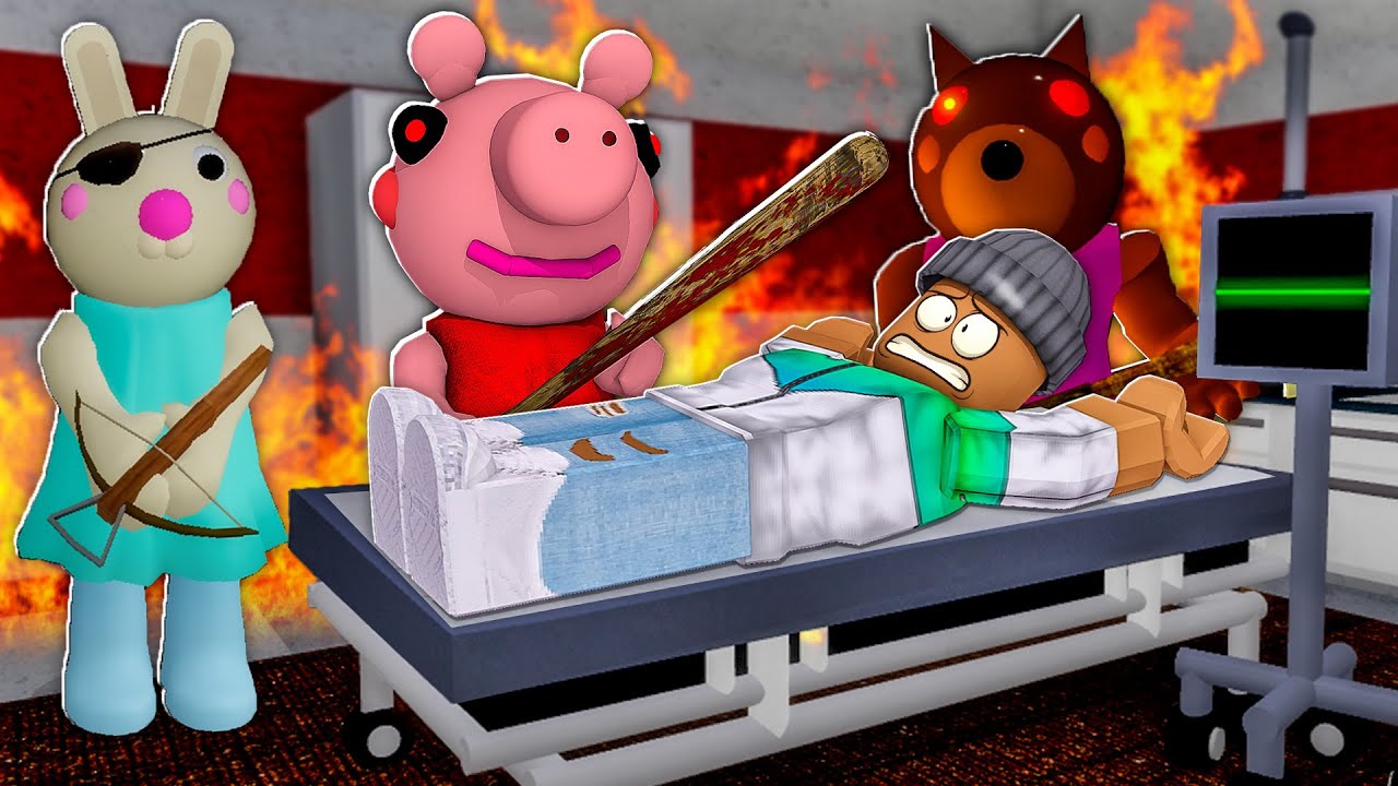 Roblox Piggy Hospital Youtube - kotyonok lajk vs red cat v piggi piggy roblox chast 1 koshachi boi v igre pro svinku piggi youtube