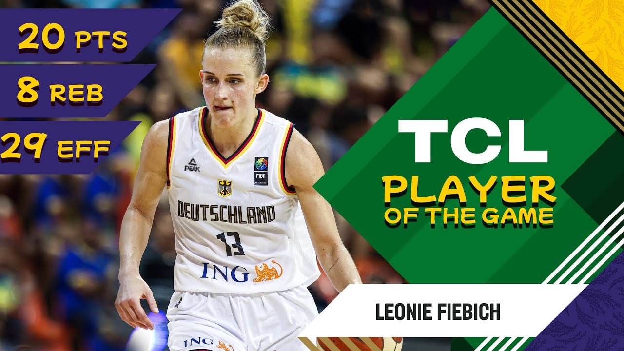 Leonie Fiebich (20 PTS) | TCL Player Of The Game | GER vs SRB