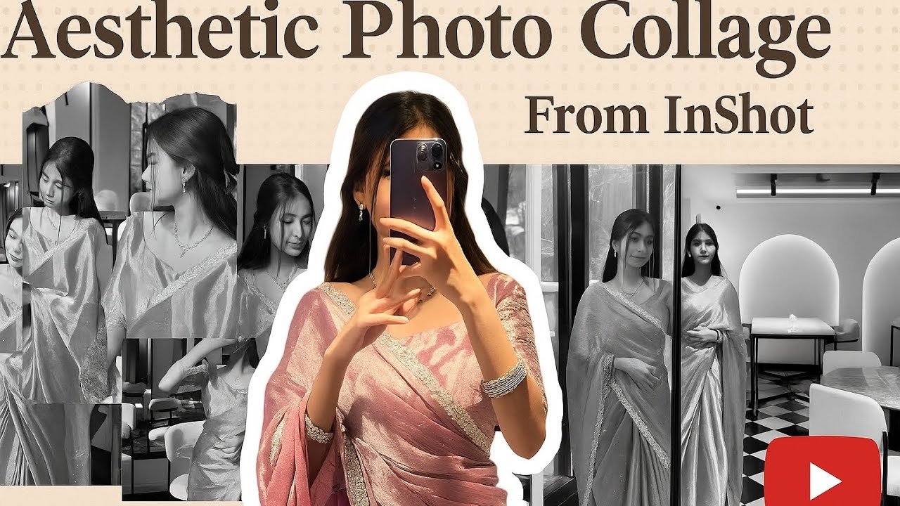 How to make aesthetic collage | inshot |