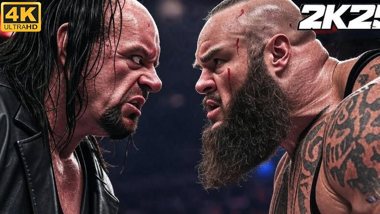 Мертвец против Монстра | Эпический матч один на один в WWE 2K25 [4K 60 кадров в секунду]