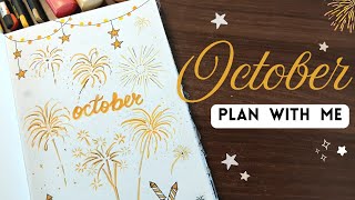 PLAN WITH ME | October 2025 Bullet Journal Setup