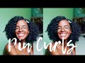 Heatless Curls On Natural Hair |Type 4A/4B HAIR|