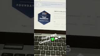 AWS Certified Cloud Practitioner ✅ #aws #cloud #cloudcomputing #azure #devops #technology screenshot 3