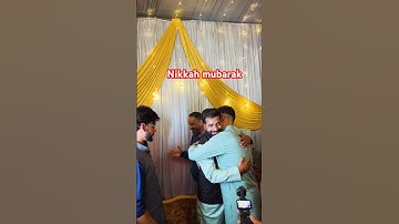 Nikkah mubarak @AzharLone03 #viral #baabermudasir #kashmiriwedding #wedding