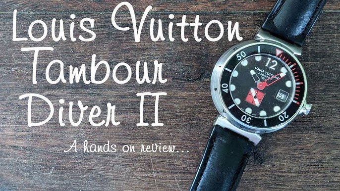 Hands-On - The new Louis Vuitton Tambour Street Diver Skyline Blue