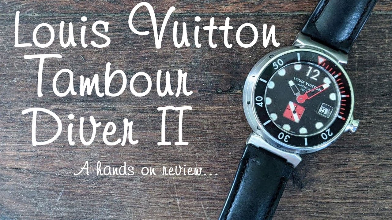 Hands-On: Louis Vuitton Tambour Street Diver Watch