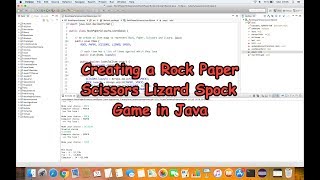 Creating a Rock Paper Scissors Lizard Spock Game in Java with Markov Chain