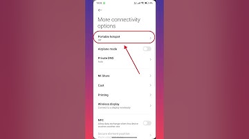 How to Enable Personal Hotspot on Xiaomi and Redmi Phones #shorts