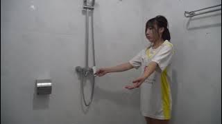 Single Mom Daily Life   Beautiful Single Mom  shower before going to bed p1