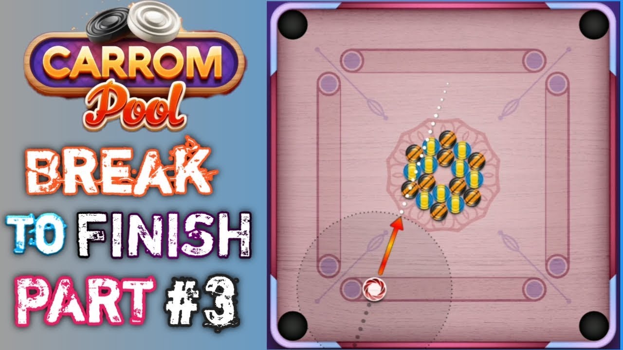 Open To Finish Carrom Pool Game Play Part 2 Singapore Play By