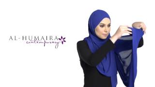 DIANE shawl styling tutorial by Al-Humaira Contemporary