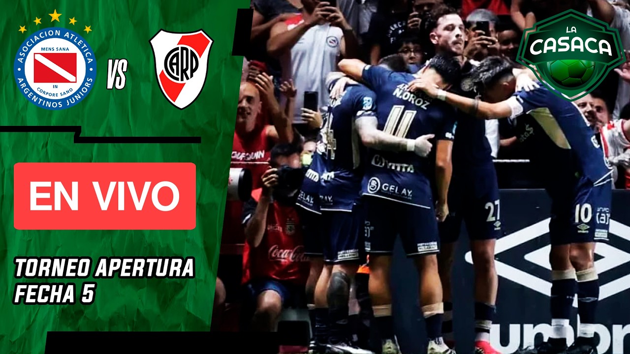 ⚽ OTRA DURA DERROTA DE RIVER CONTRA ARGENTINOS EN LA PATERNAL 🔴 Jornada 5 | La Casaca Futbol