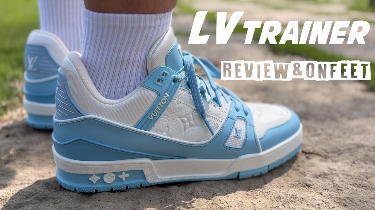 LOUIS VUITTON - TRAINER Dhgate Sneakers Runner Unboxing Review&On