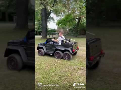 Electric Ride-On Toy Car Mercedes-Benz G63 6X6 - Beneoshop