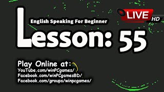 Conversation | Lesson - 55 : I HAVE A COLD | Win PC Games