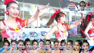 【#PhetchaburiDance Workout for weight loss】4K #รำวงเพชรบุรีHealthKawaiiน้องโบว์ นภาพร