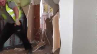 BREAKING THROUGH WALLS LIKE A BOSS