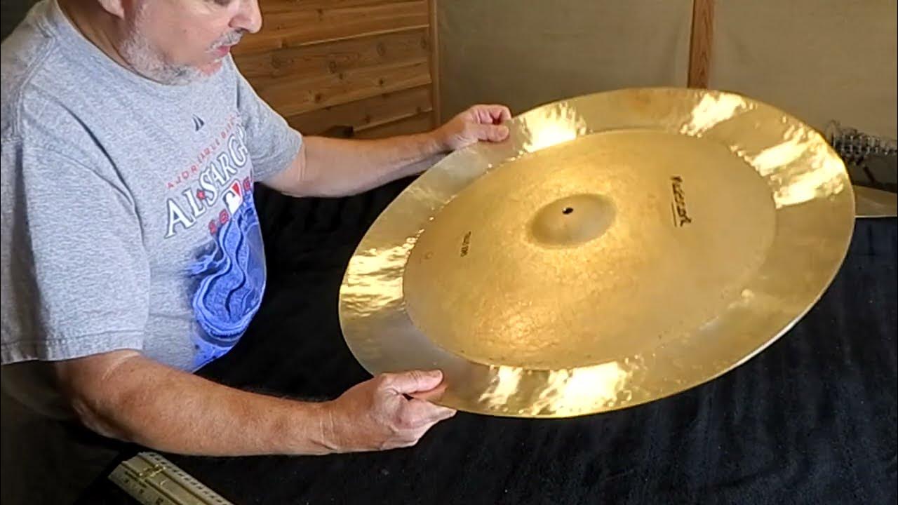 Masterwork Swish Cymbal Riveting Swish and China Cymbals YouTube