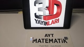 3D Tg Deneme Yorumum Ayt