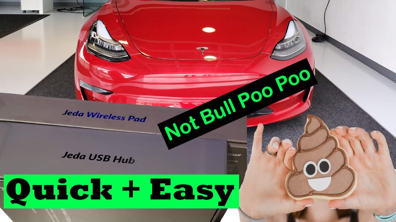 Tesla Model 3 Accessories From Jeda! The Jeda USB Hub and Jeda Wireless