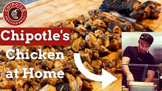 Chipotle’s Chicken Cooked at Home  By a Former Chipotle Employee