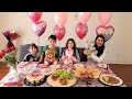 Morning Routine with HZHtube Kids Fun Valentine's  day Vlog