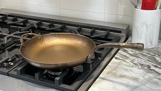 Smithey Ironware Deep Farmhouse Skillet: Unboxing + First impressions #carbonsteel