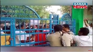 Clash Of "Jai Shree Ram" And "Jai Jagannath" Chants Echoes At Booth In Rourkela | BJP vs BJD Workers