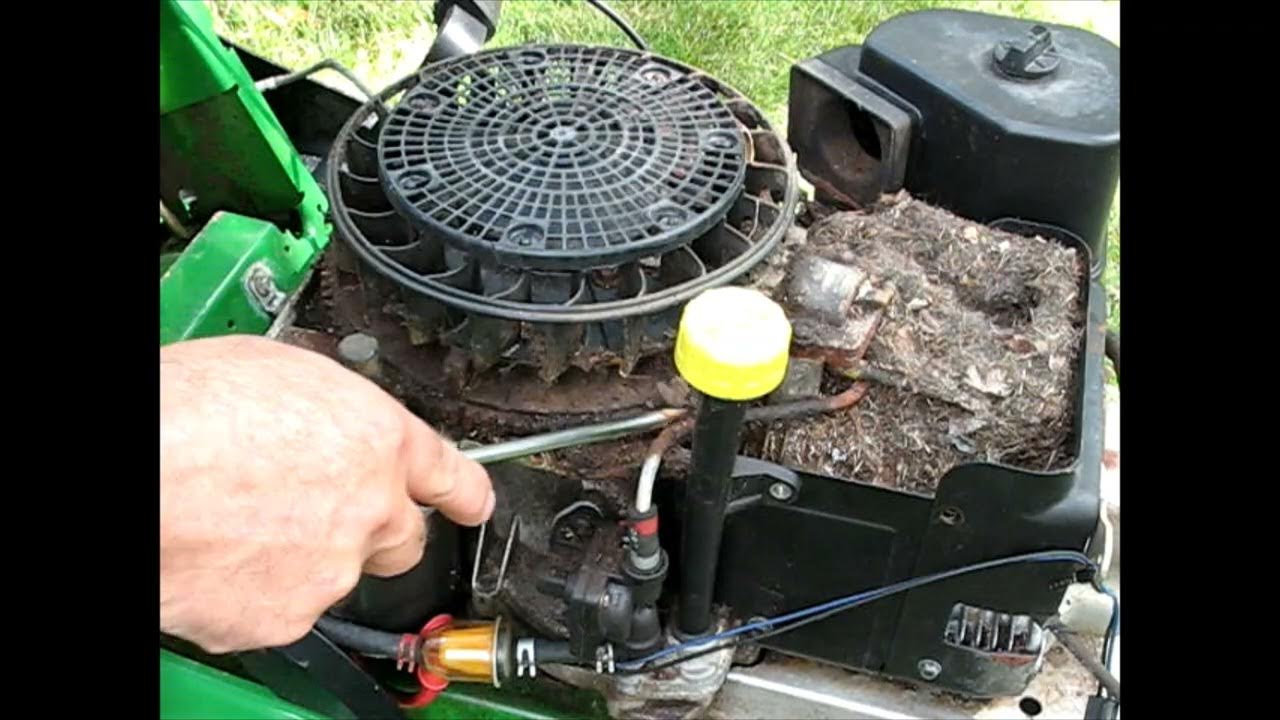 John Deere LT160 with blown or is it Kohler CV460s engine Lawn tractor