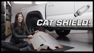 Protecting my CATALYTIC CONVERTERS!  MillerCAT Cat Shield for Toyota Tacoma