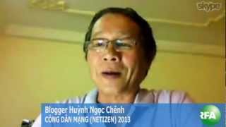 Huỳnh Ngọc Chênh Thắng Giải Công Dân Mạng 2013