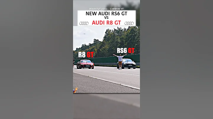 New Audi RS6 GT vs Audi R8 GT — DRAG RACE