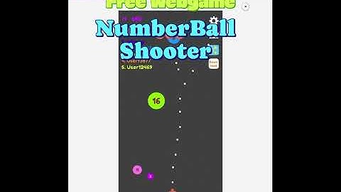 Numberball Shooter #html5 #games #365fun #gaming #hypercasual #gameplay