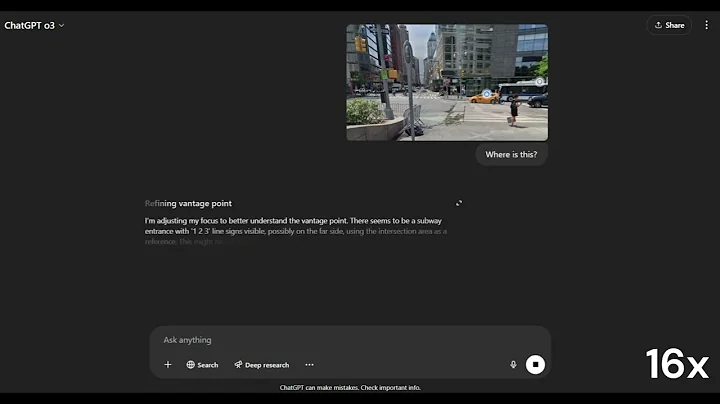 OpenAI o3 is insane.It crops and zooms into the image