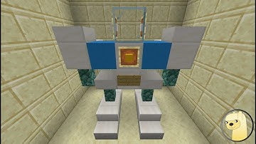 Minecraft - How To Build Transformers G1 Daniel