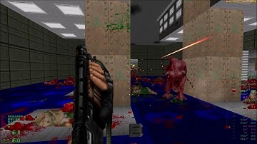 Brutal Doom + Maps of Chaos MAP01 Entryway