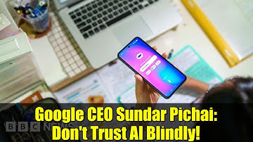 Google CEO Sundar Pichai: Don