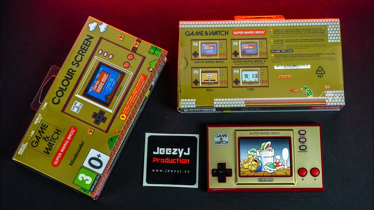 NINTENDO Game & Watch: Super Mario Bros. - unboxing & play