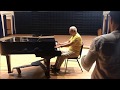 Sir Anthony Hopkins plays the piano at Thomas Aquinas College, California
