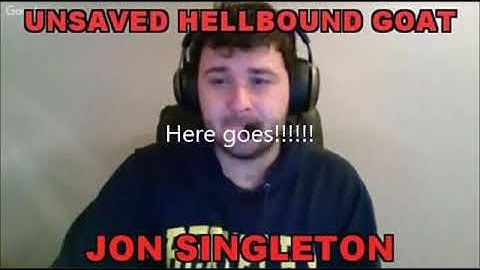 Unsaved, hellbound goat ... Jon Singleton.