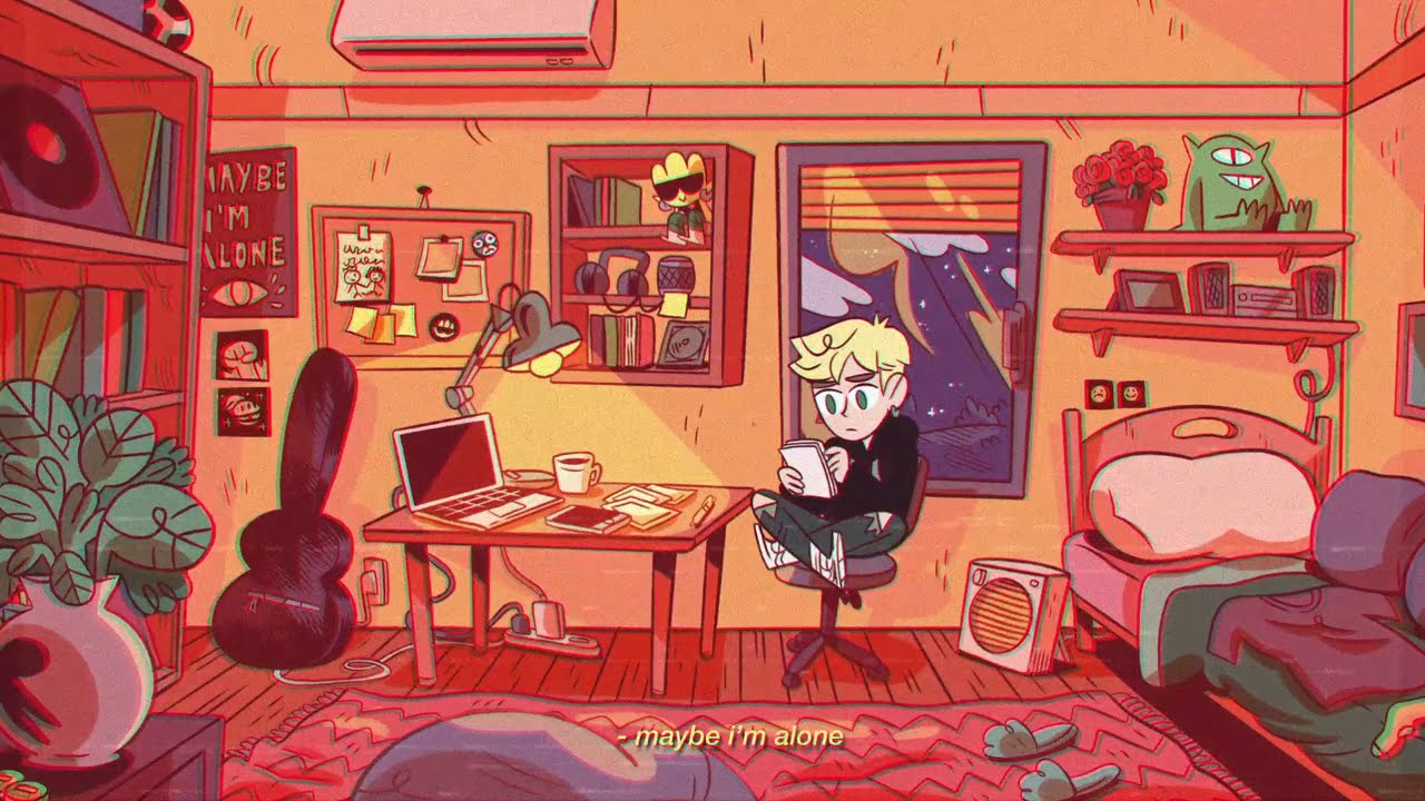 yaiko kaori  - maybe i'm alone... (lyric video)