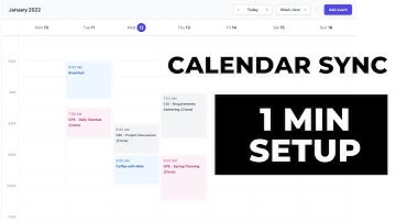 How to sync calendars in under 1 minute, using OneCal