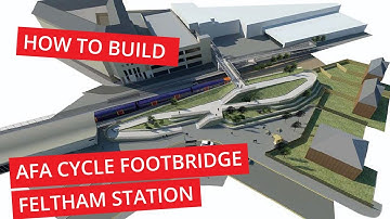 AFA Cycle Footbridge Feltham Station