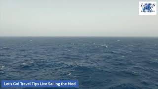 LIVE ASMR Sailing the Choppy Western Mediterranean Sea from Cartagena to Gilbralter