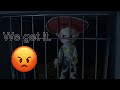 Toy Story 3 Prison Scene but The Word "Box" Is Replaced With "Shame Cage"