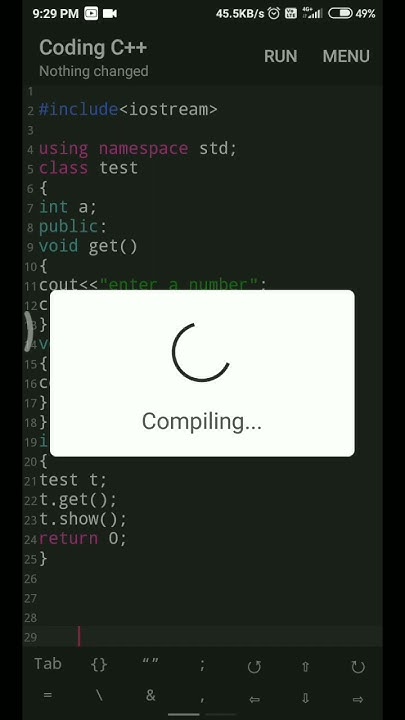 A simple program for class and object in c++| a simple program in c++ ...