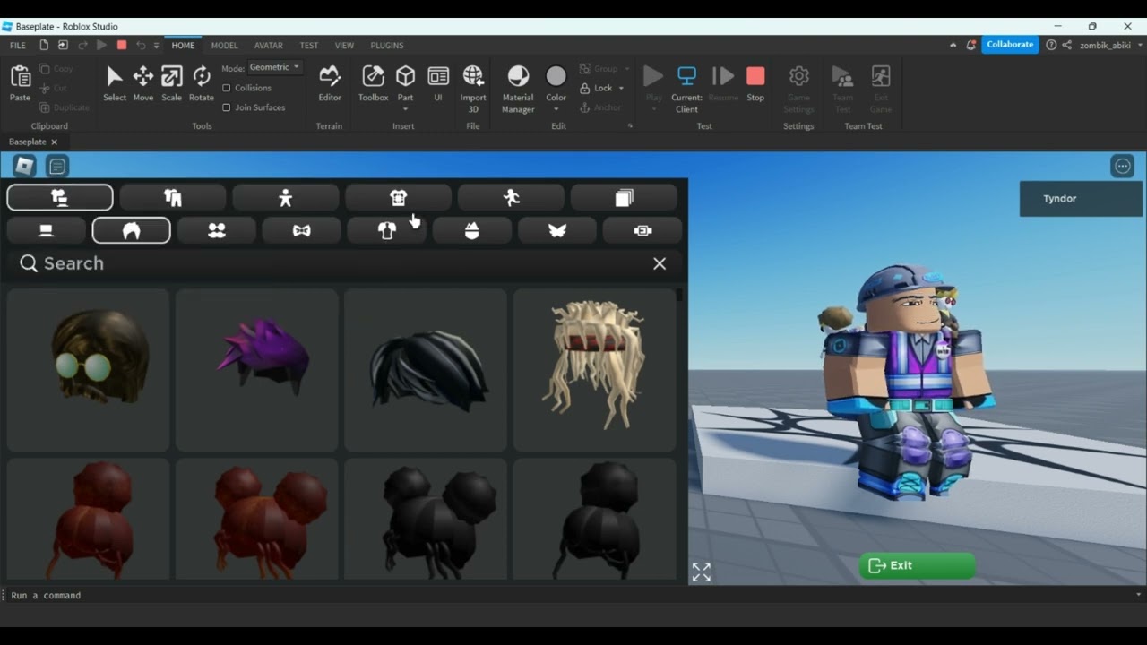 Roblox Studio Avatar Editor Yap M L T Rk E L 2023 YouTube 